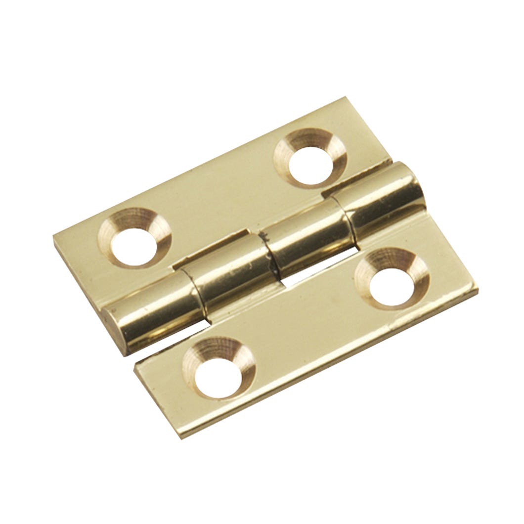 Butt hinge narrow 1 in x 3/4 in