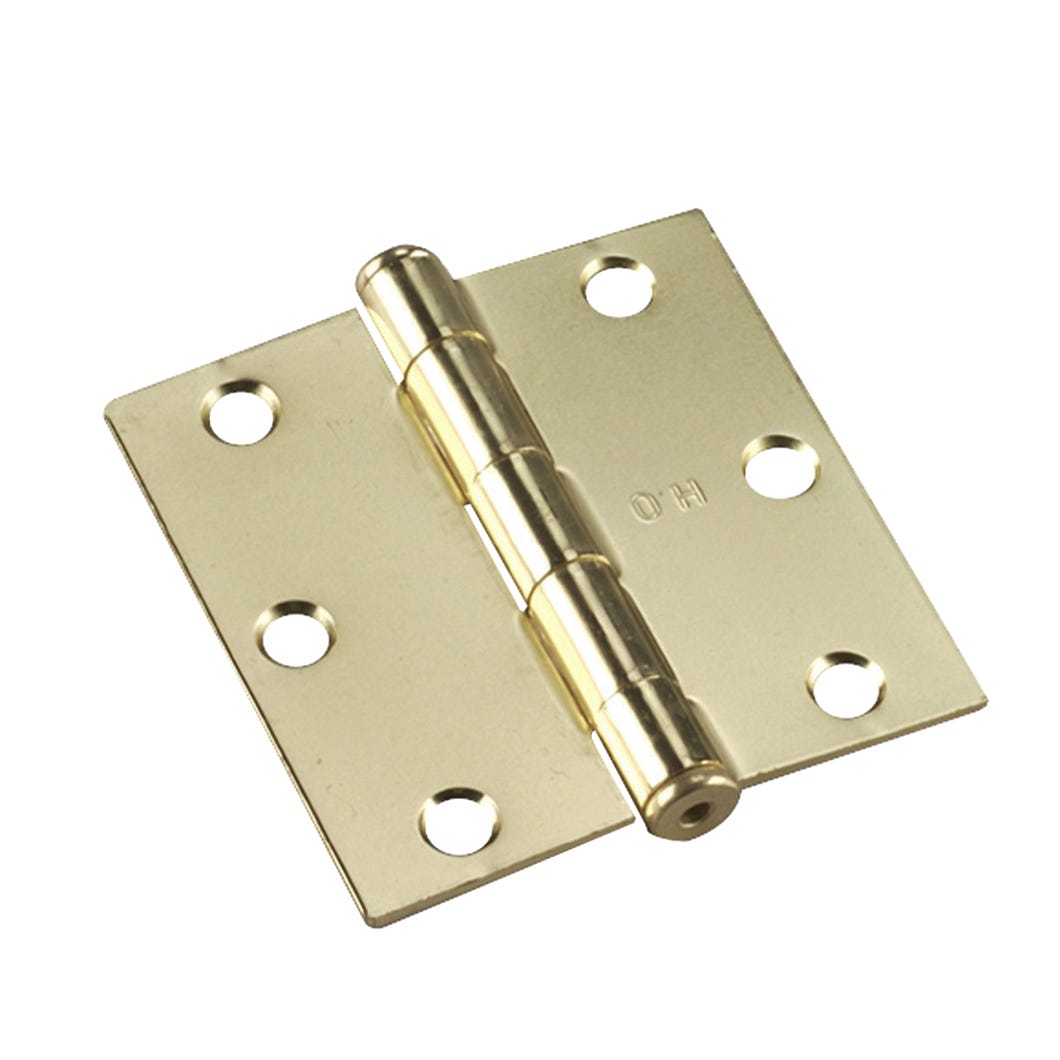 Butt hinge square corner 3 in x 3 in