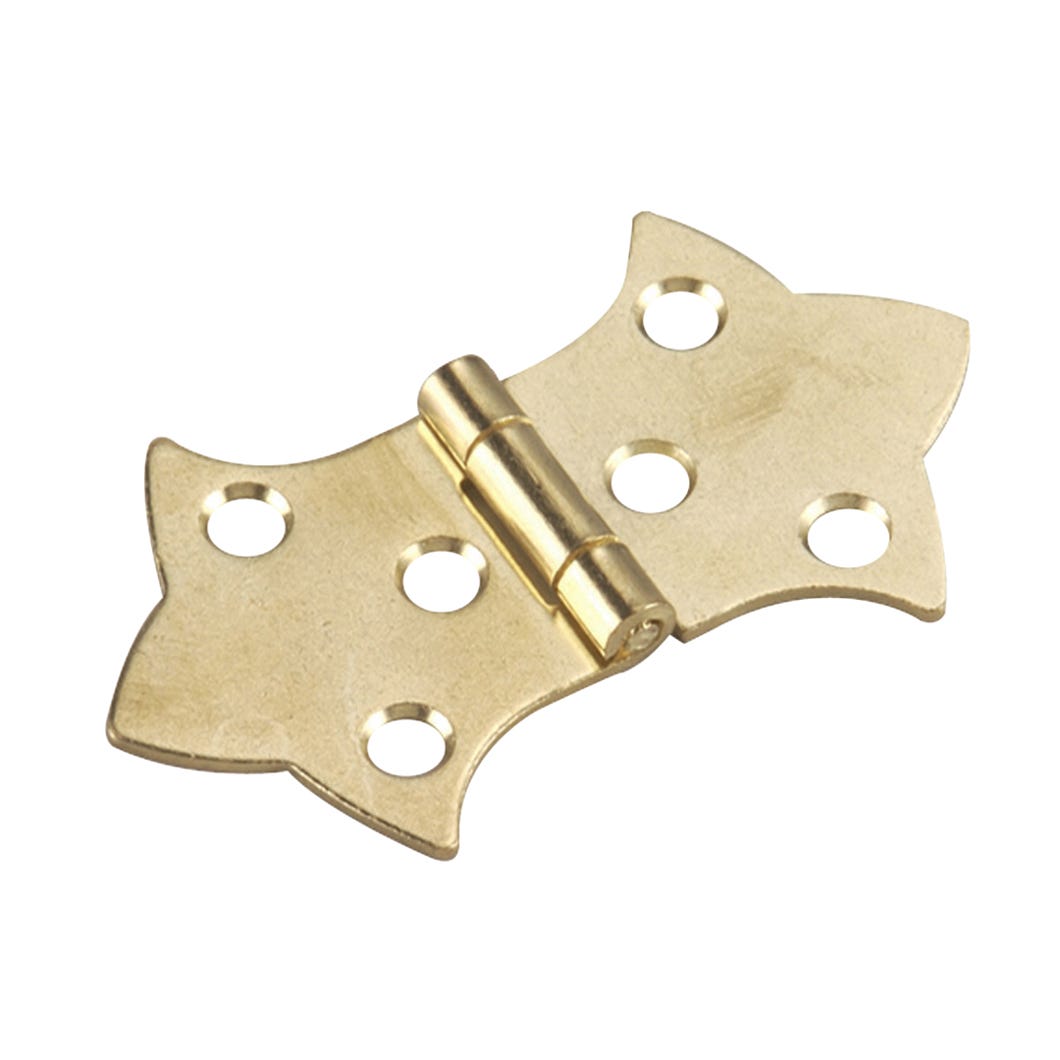 Butterfly Hinge with Joint 3/4-in., Steel