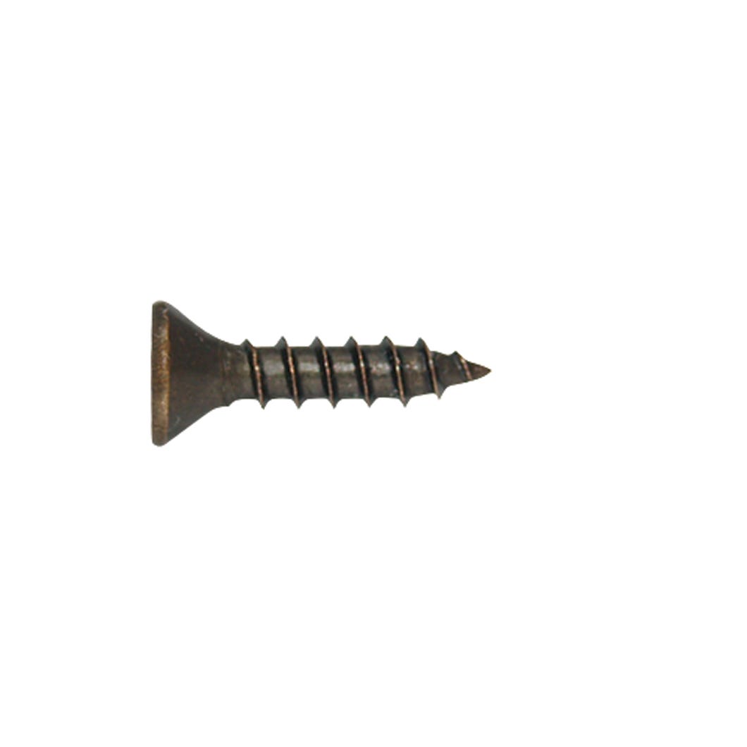 Cabinet Hinge Screw Flat Head, #5 X 1/2-in., 20/Pack