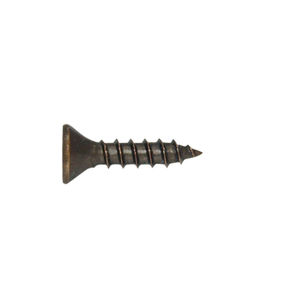 Flat Head Cabinet Hinge Screw, #5 X 1/2-in., 100/Pack
