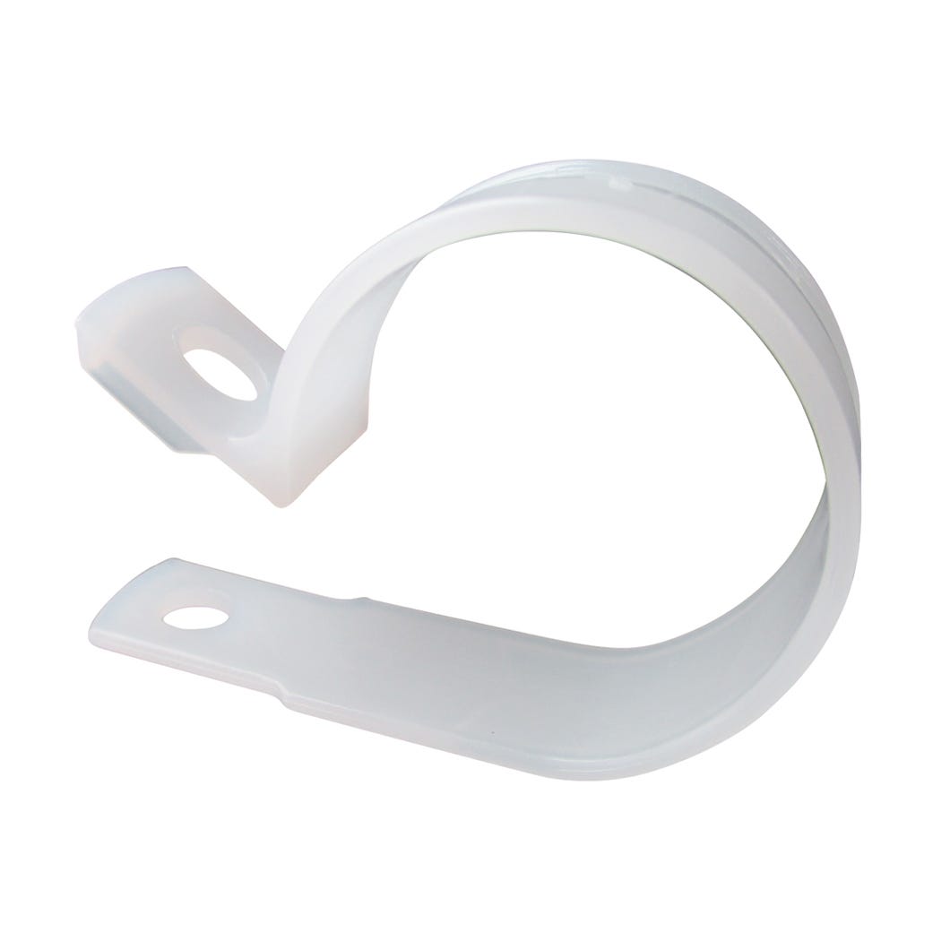 Cable Clamp Plastic, Screw/Nail Mount