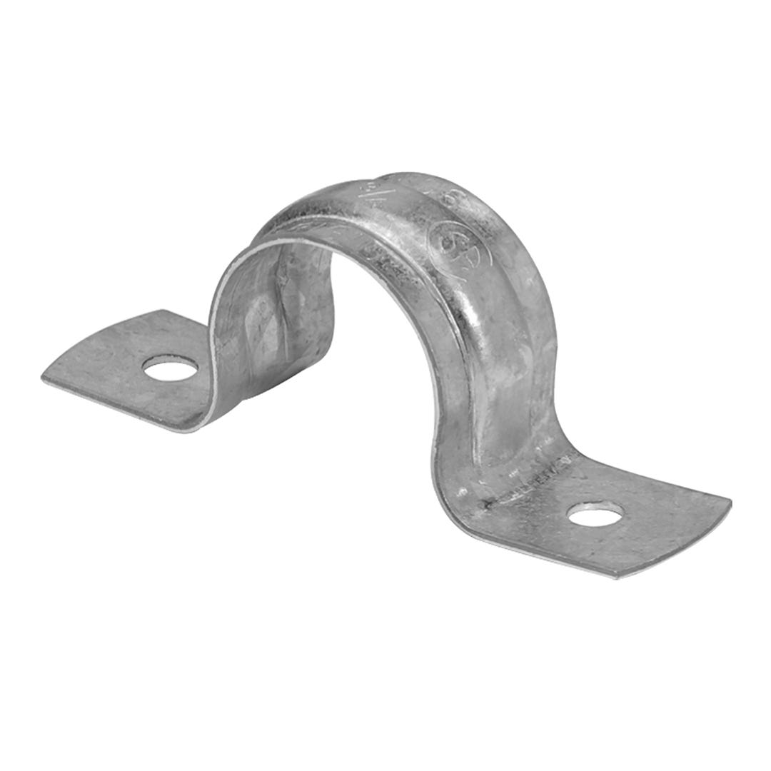 2-Hole Cable Strap, 1/2-in., 8/Pack