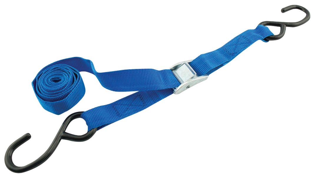 Cam Buckle Tie-Down, 300 lbs