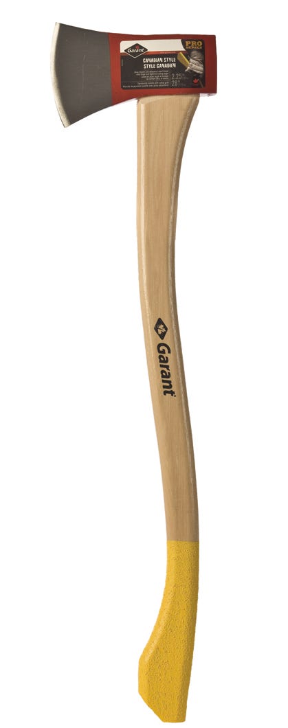 Canadian Axe Steel Head, Non-Slip Safety Grip, 28-in.
