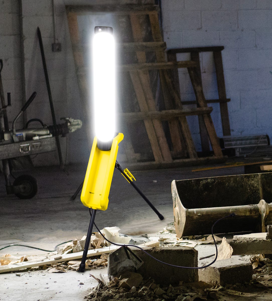 Canon Led Work Lights, 360 Degrees, Black & Yellow