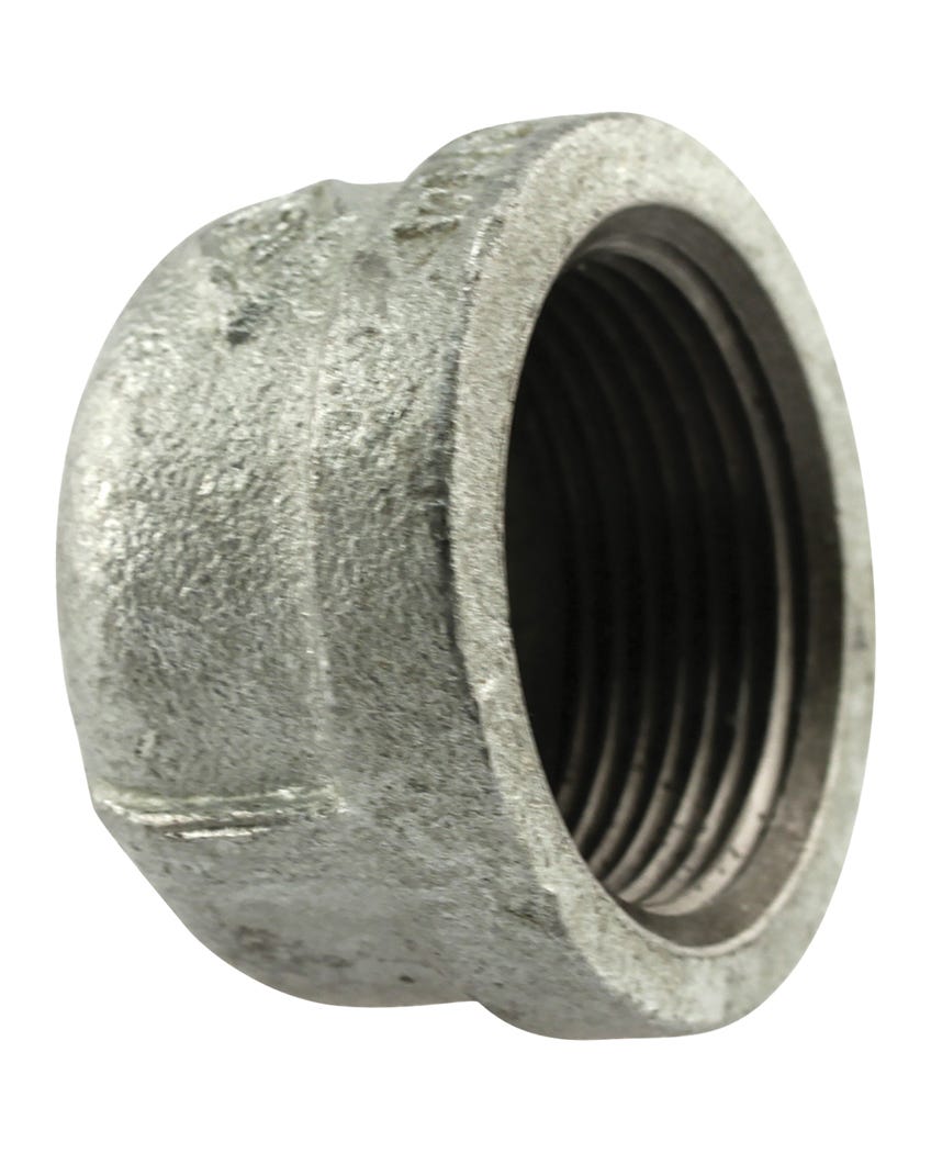 Galnized Cap, Lead-Free, 1-in.