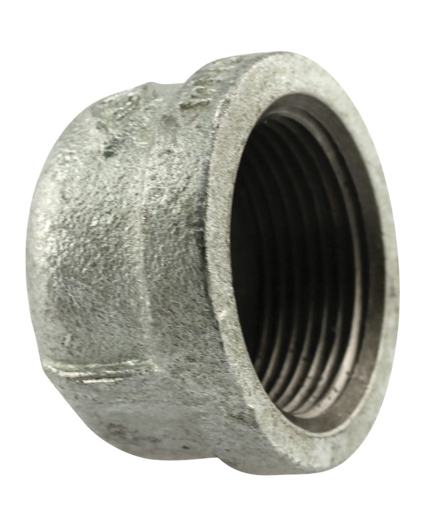 Cap Galvanized, Lead-Free, 1 1/2-in.