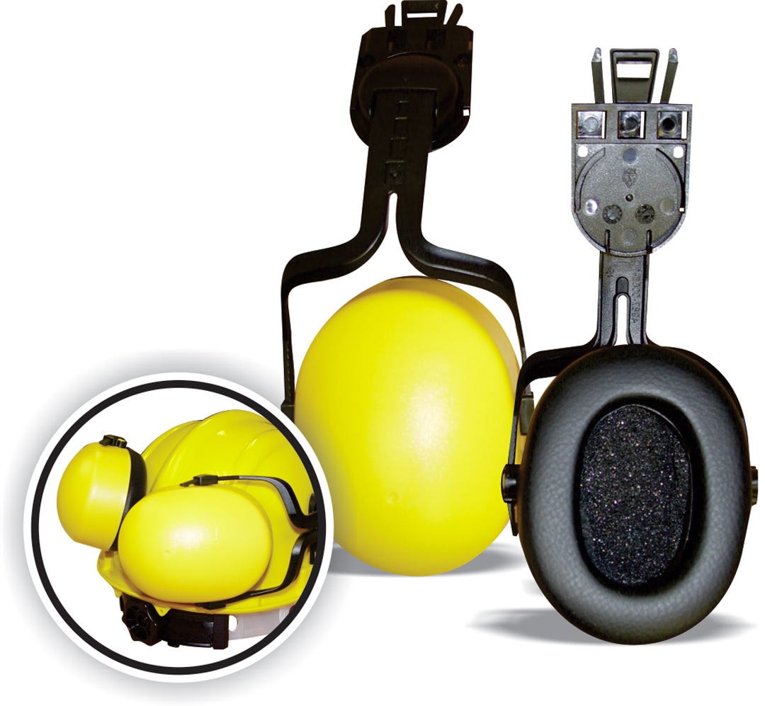 Cap Mounted Ear Muff