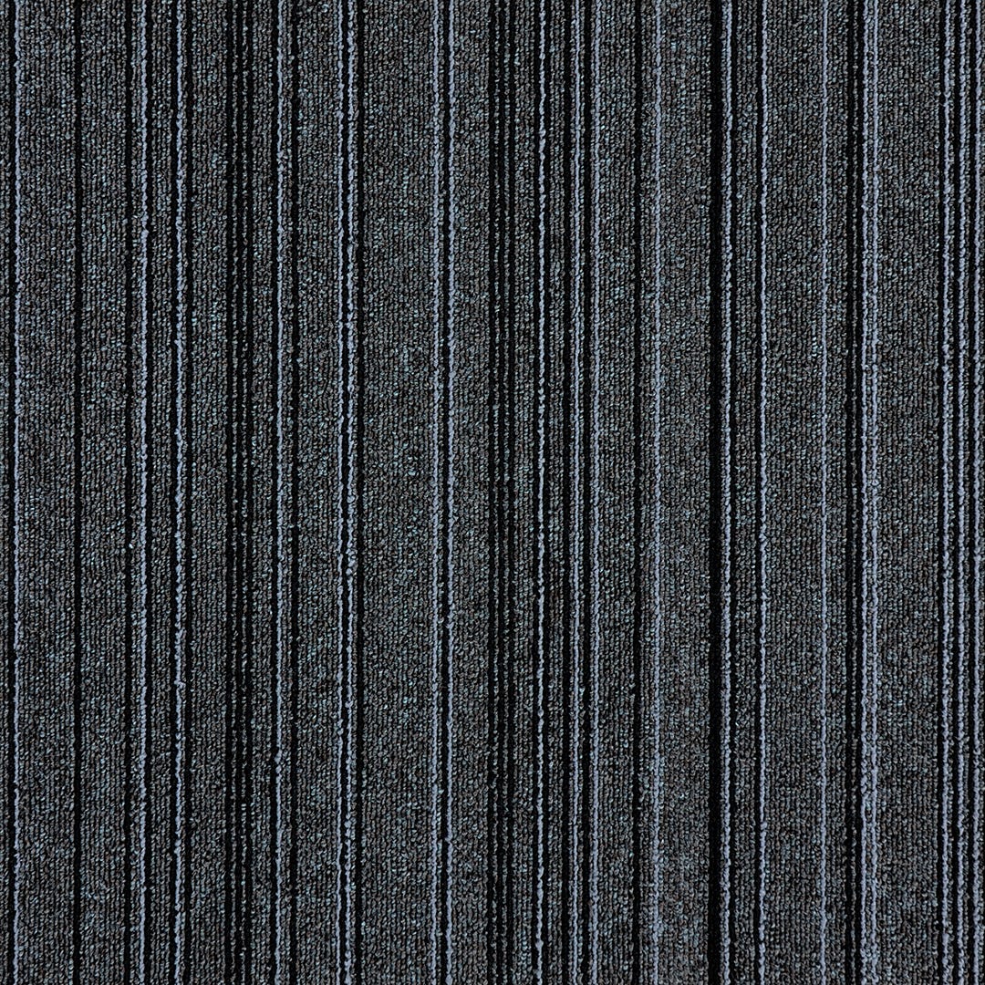 AXCESS Carpet Tiles, 19.75 in. x 19.75 in., 8 Tiles, Charcoal