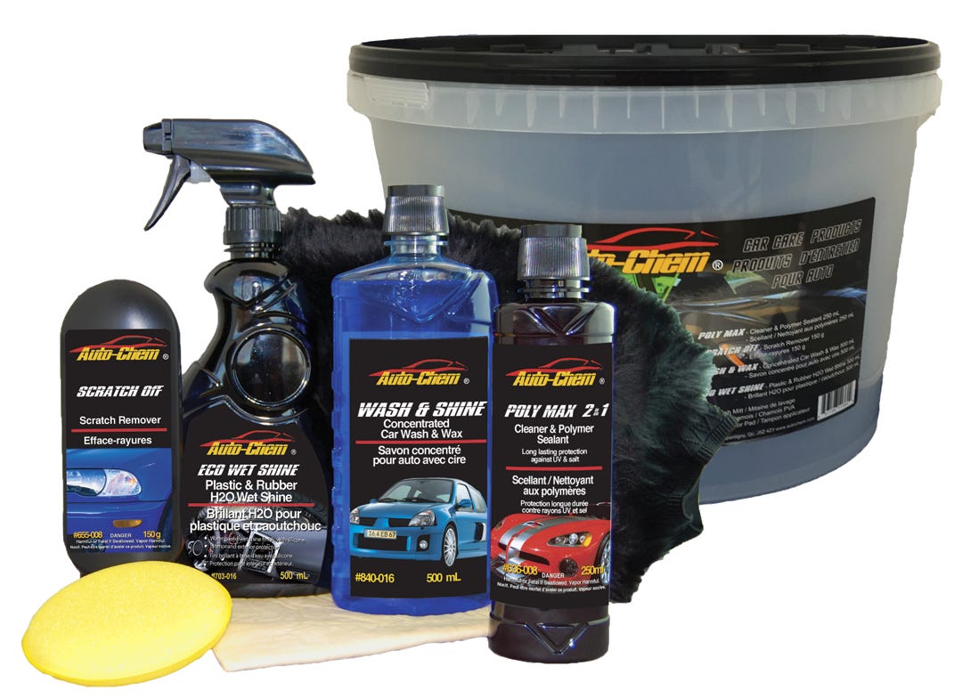 Car Care Bucket Kit