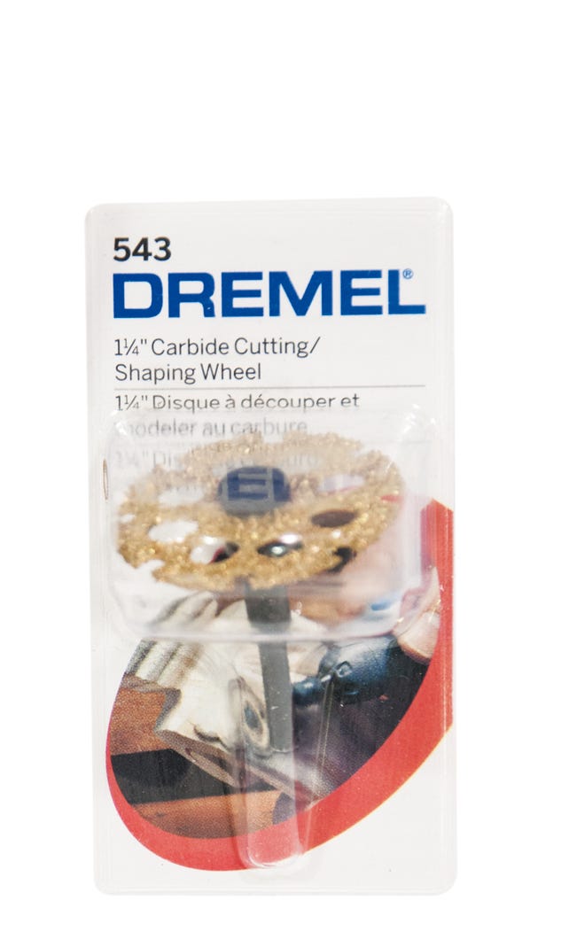 Dremel 543 Cutting/Shaping Wheel, 1 1/4"