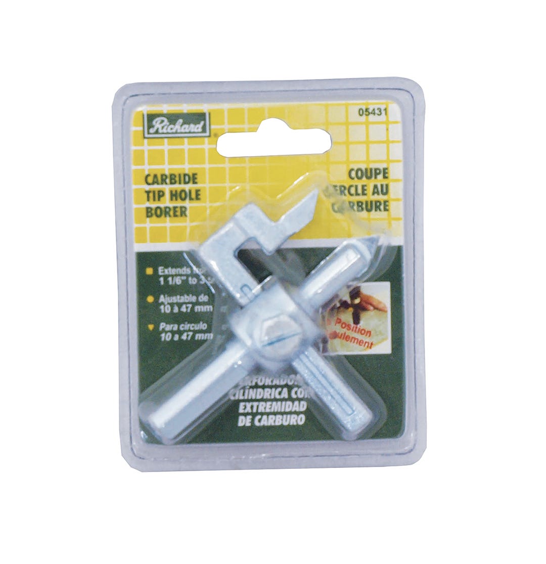 Carbide Tip Hole Borer, Adjustable