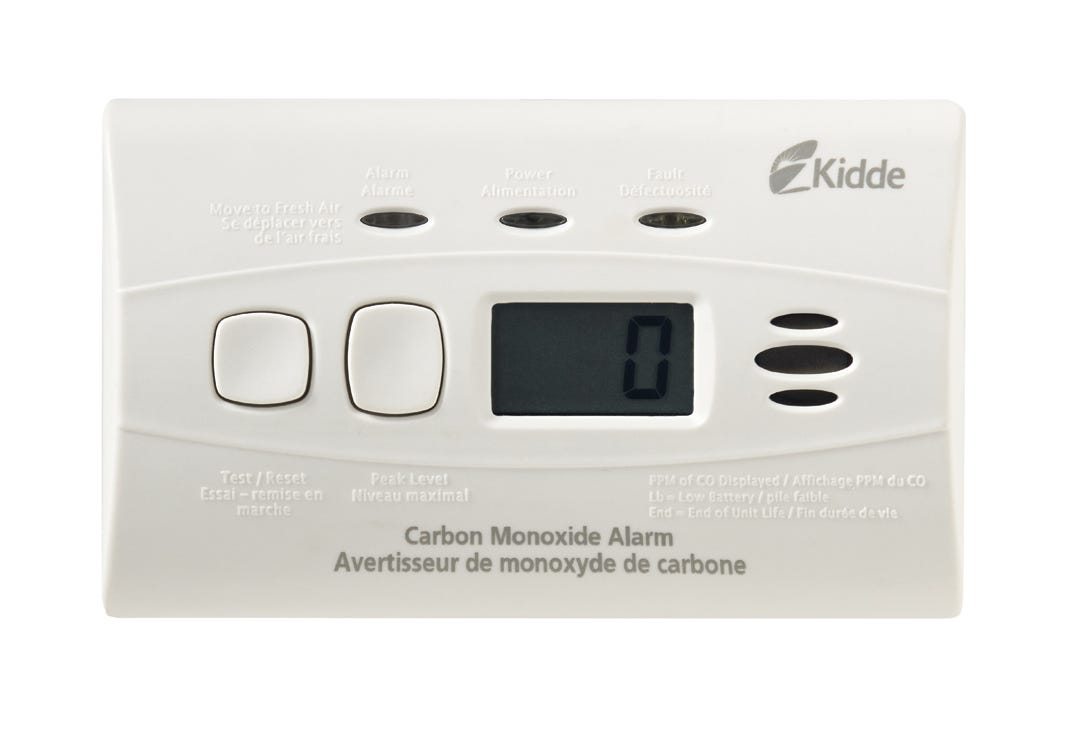 Carbon monoxide alarm worry-free protection