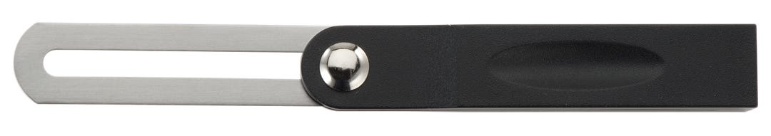 Carpenter's t-bevel stainless-steel blade