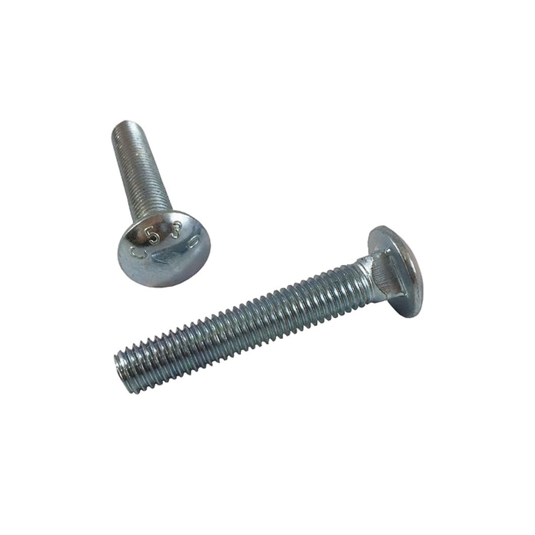 Carriage Bolt, Pan Head, 3/8 X 5-in., 50/Pack