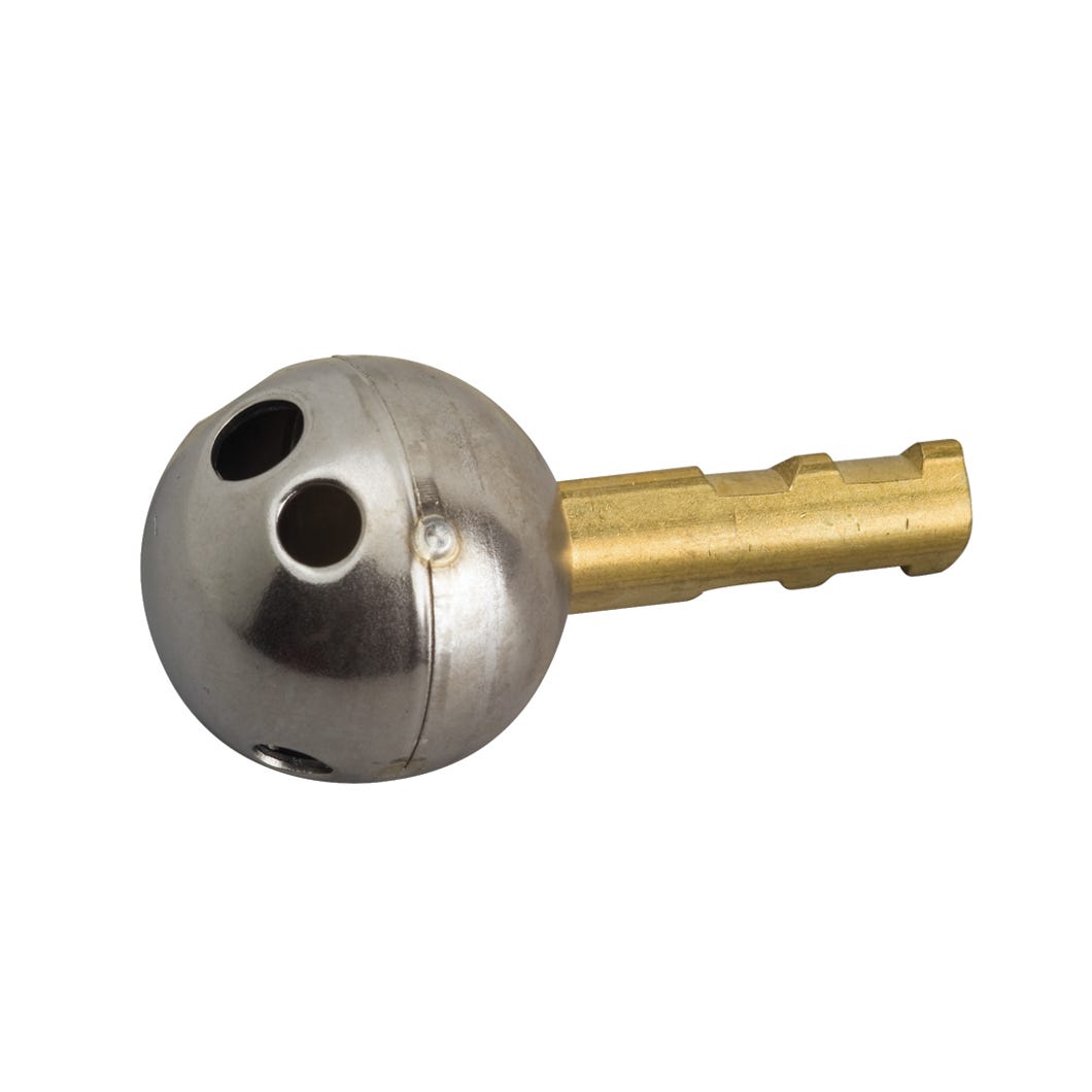 Cartridge replacement ball for acrylic handles