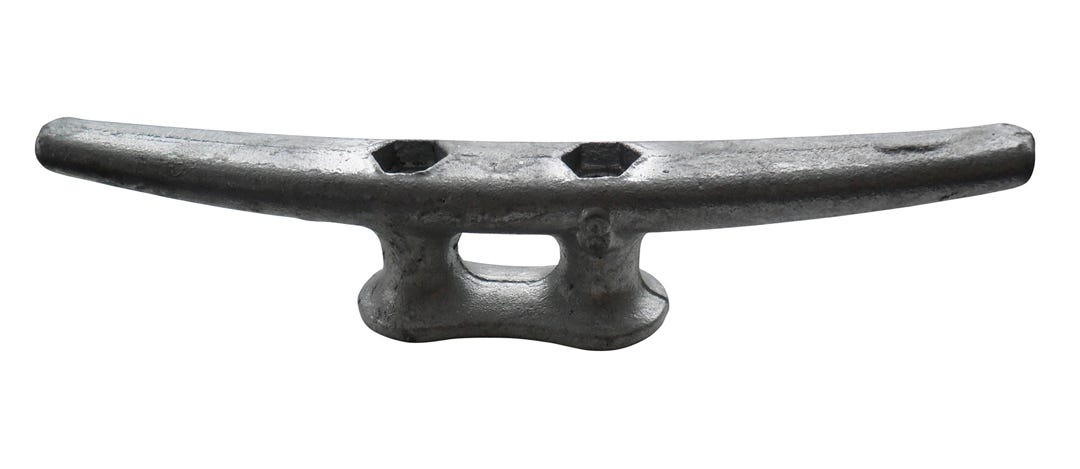 Dock Edge Galvanized Dock Cleat, 10-in.
