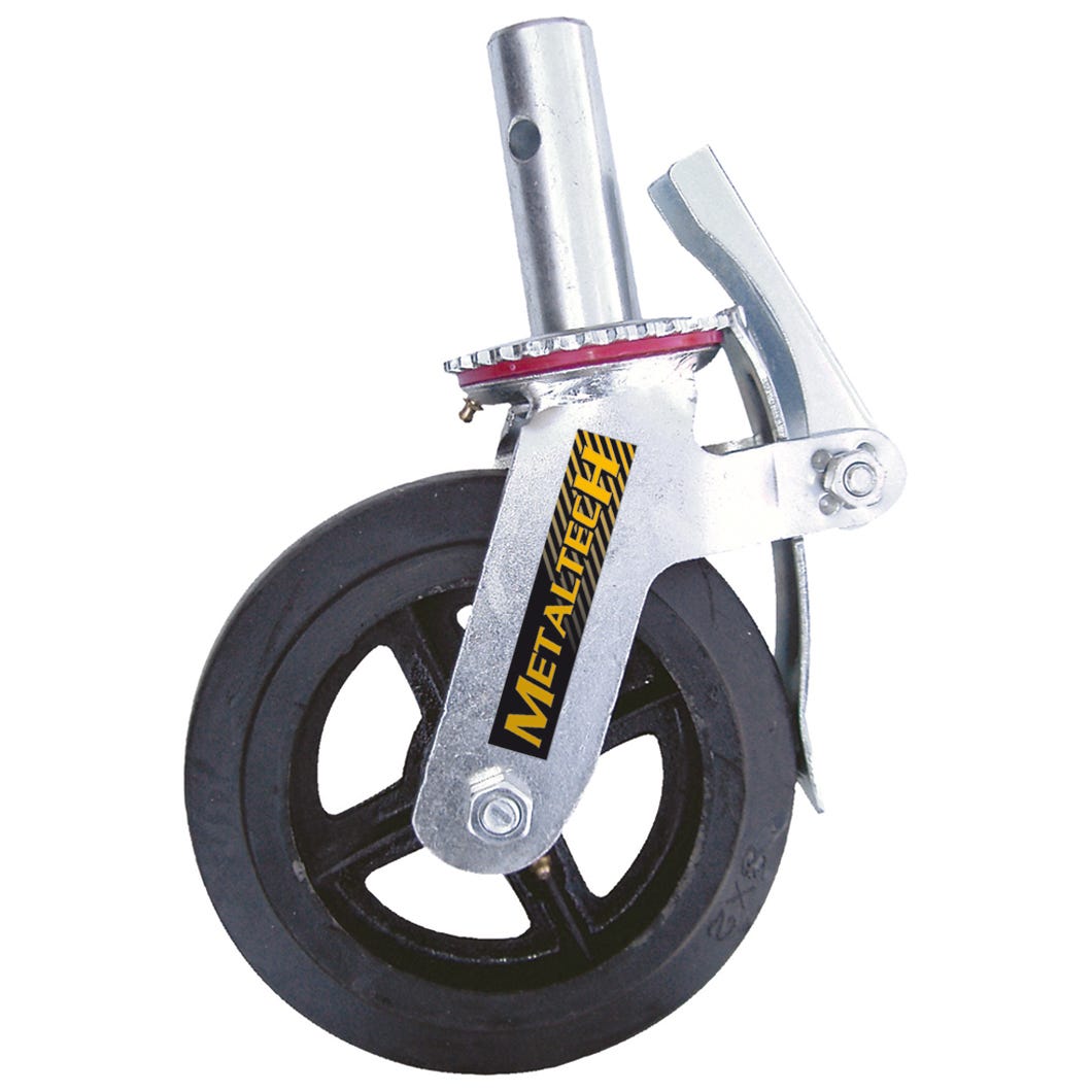 MetalTech 8" Scaffolding Caster Wheel
