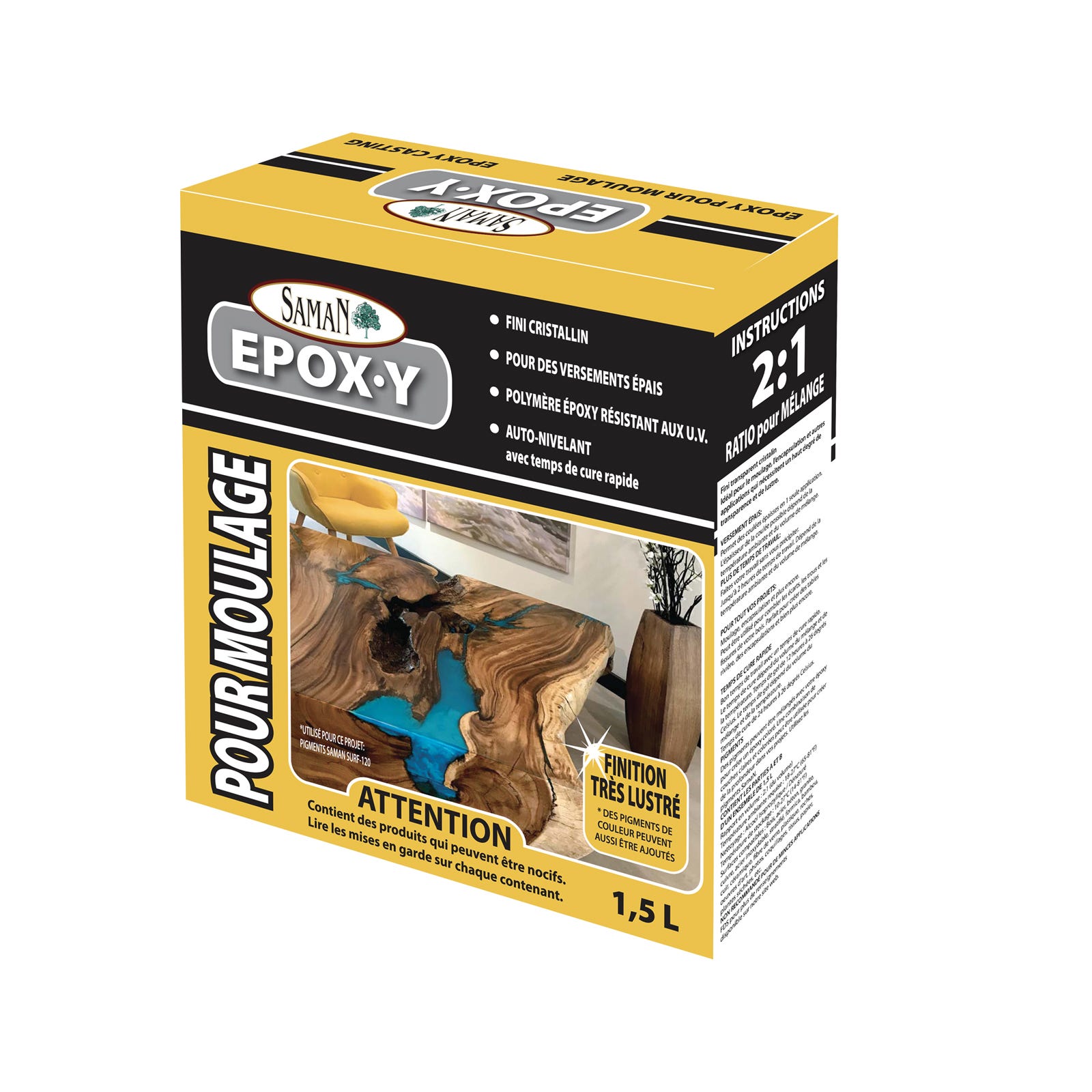 Casting Epoxy, Clear -1.5L