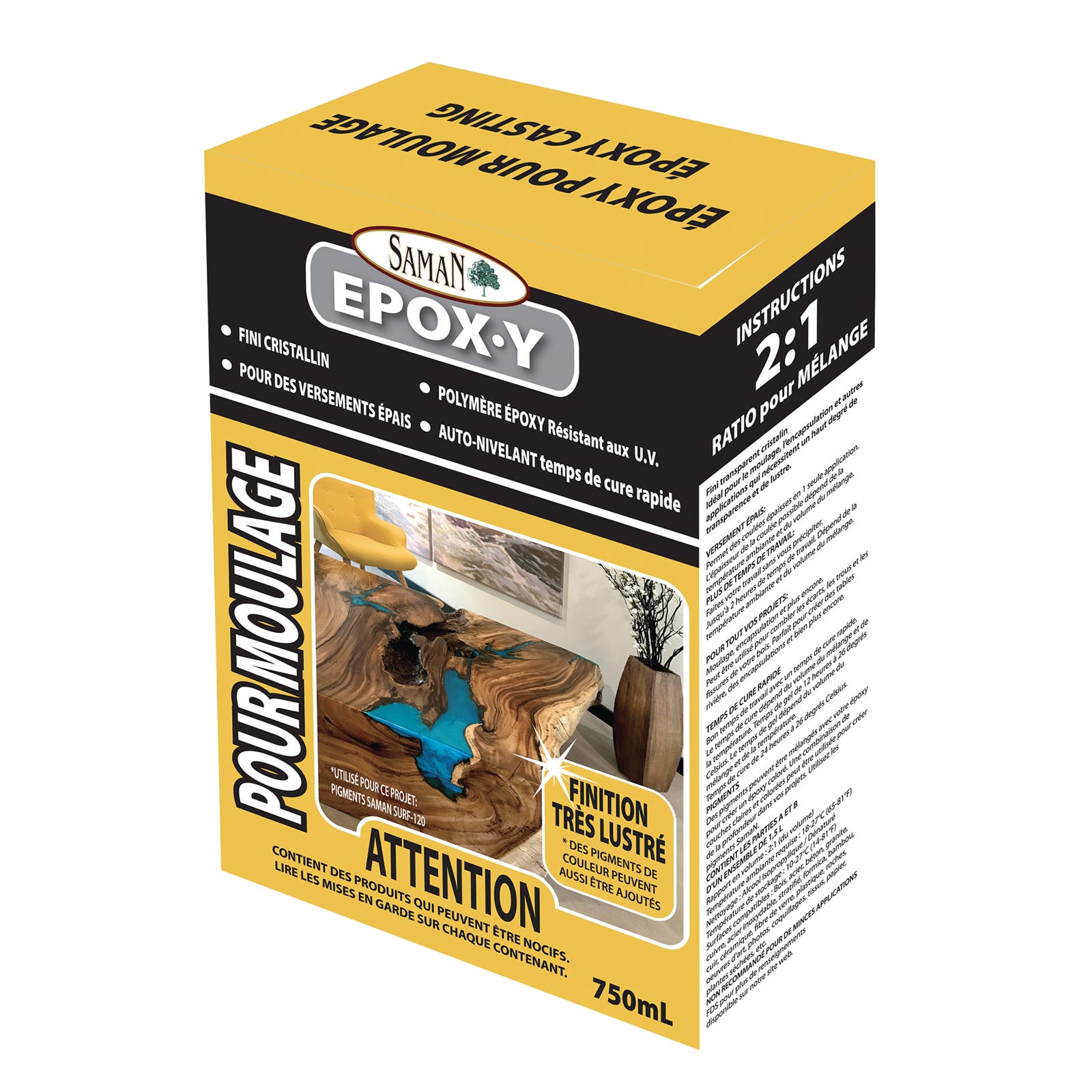 Casting Epoxy, Clear, 750ml