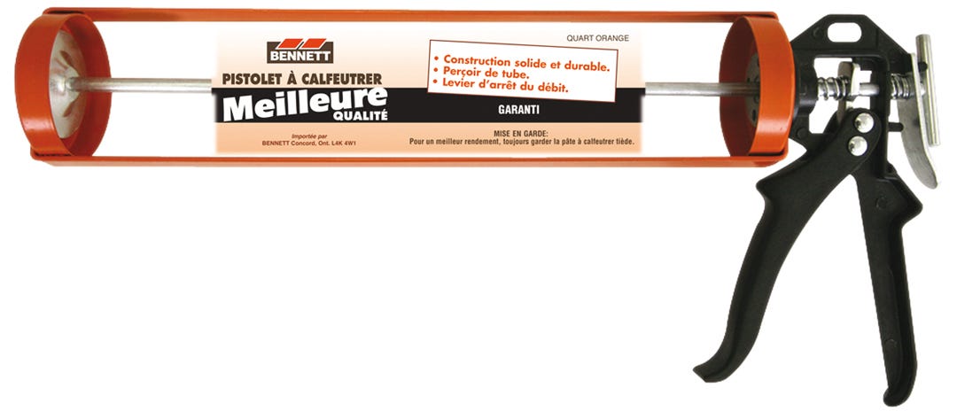 Caulking gun one quart - open frame gun