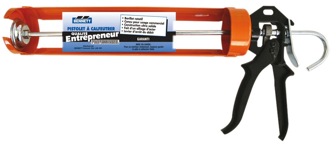 Caulking Gun Rotating Barrel, Solid/Durable Construction