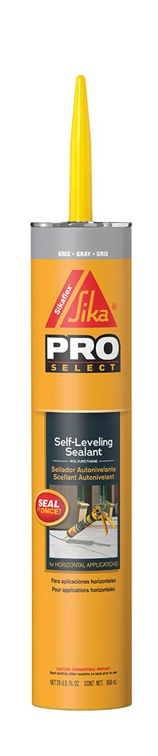 SIKAFLEX Self-Leveling Sealant, 858 ml, Grey