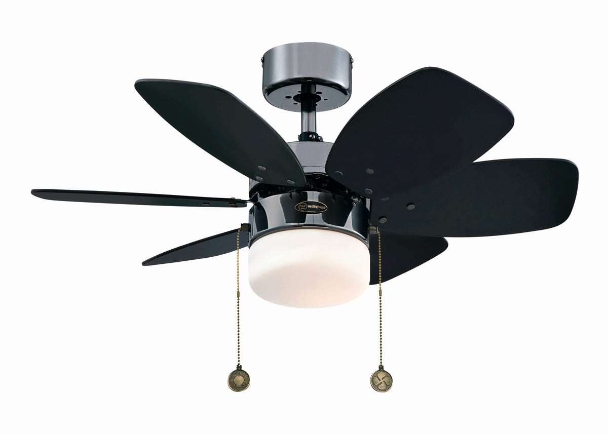 FLORA, Ceiling fan, Insdustrial Bronze, 30 in.