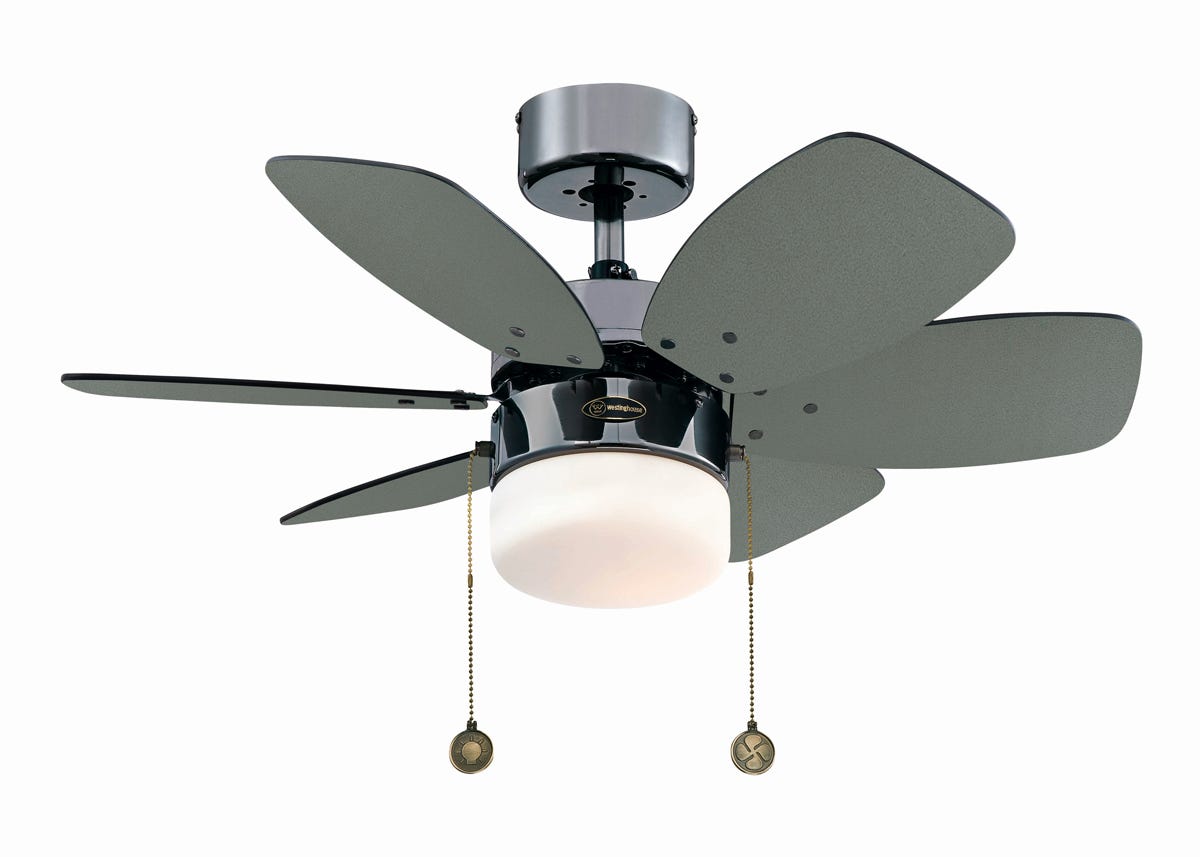 FLORA, Ceiling fan, Insdustrial Bronze, 30 in.
