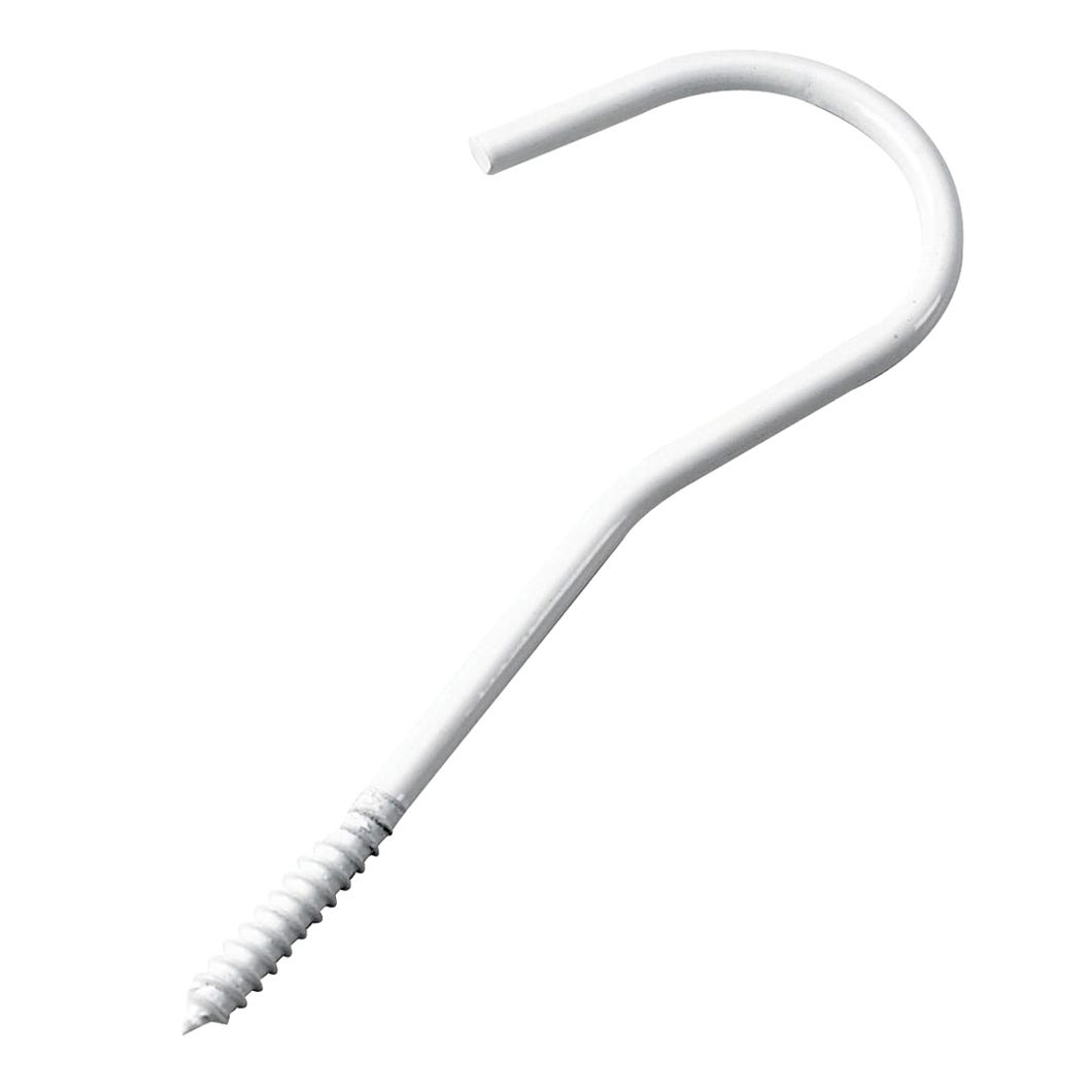 Ceiling Screw Hook, 6-in., Metal