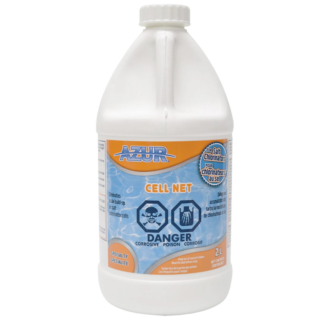 Azur Cell Net Salt Pool Cleaner, 2 L