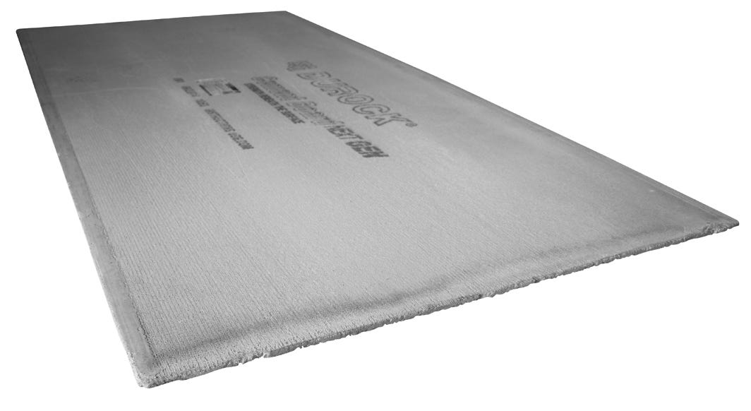 Cement board 1/2 in