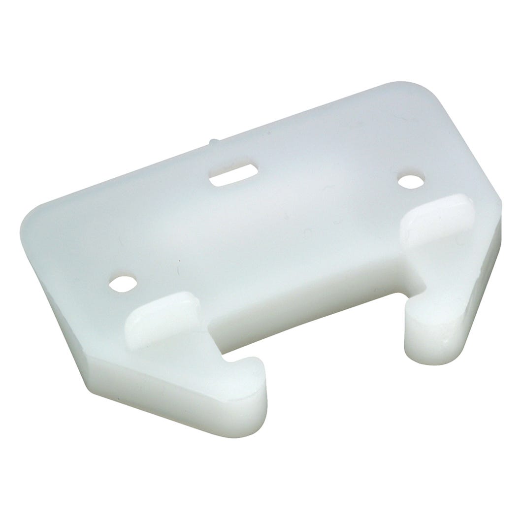 Central guide for central glide wooden drawer