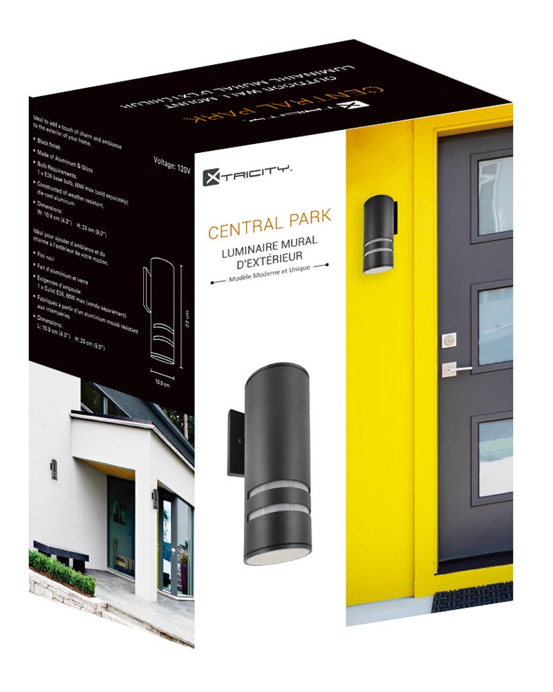 CENTRAL PARK, Outdoor Wall Mount