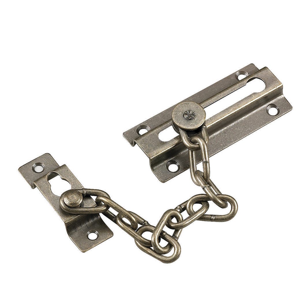 Chain Door Guard 3 1/2-in., Metal