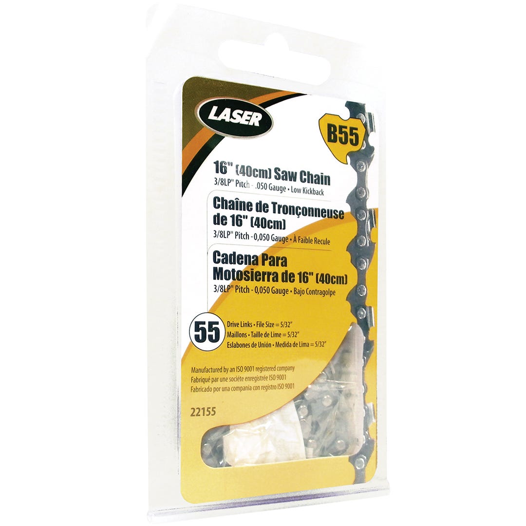 Chaine Loop Chainsaw, 55 Drive Lengths, 16 in. x 3/8 in.