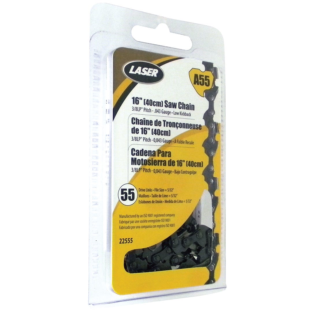 Chaine Loop Chainsaw, 55 Drive Lengths, 16 in. x 3/8 in.