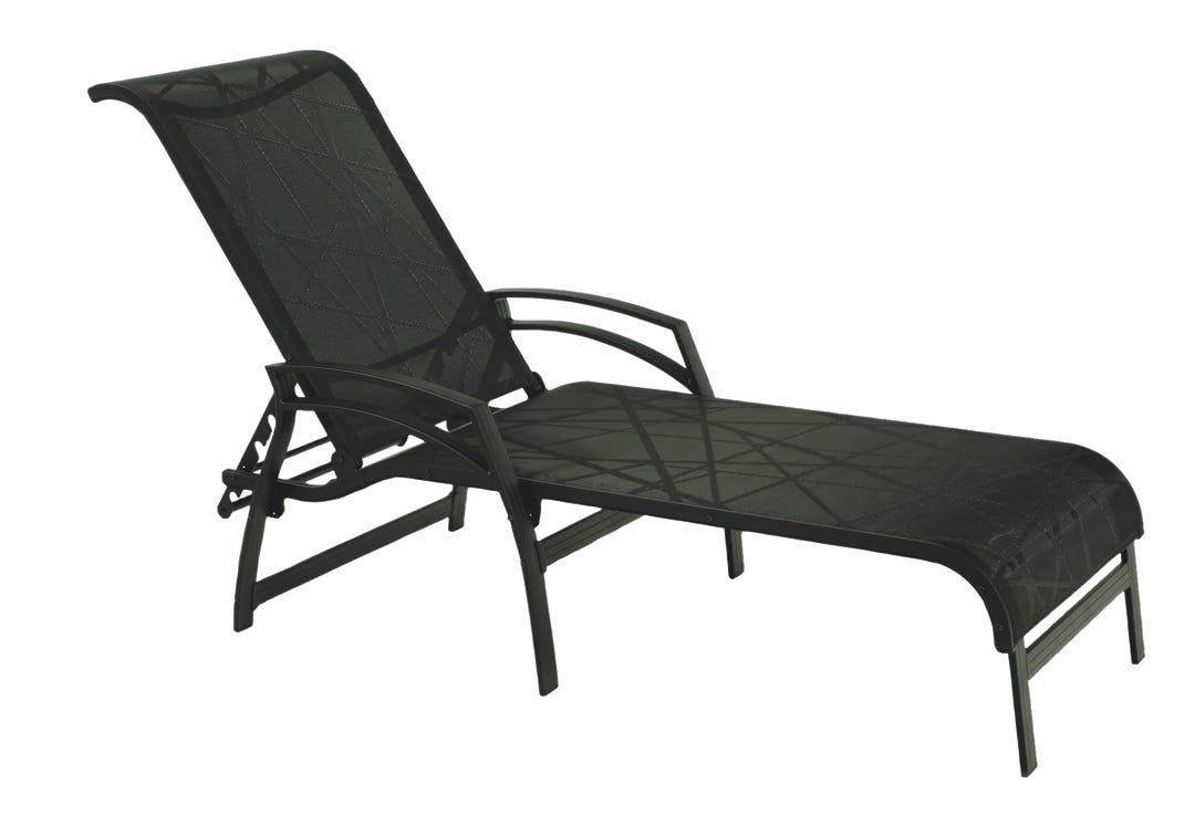 KANSAS Lounge Chair, Black