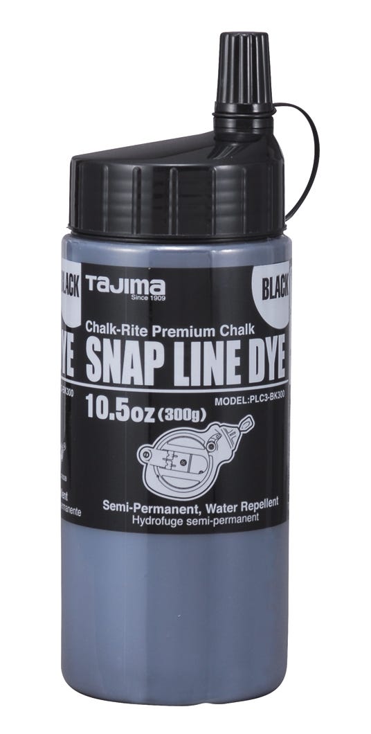Chalk for Chalk Line, Water Repellent Semi-Permanent
