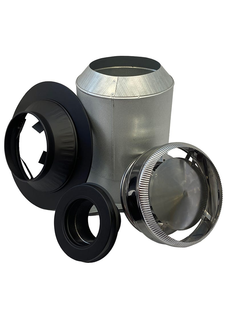 Chimney ceiling support 6 in.