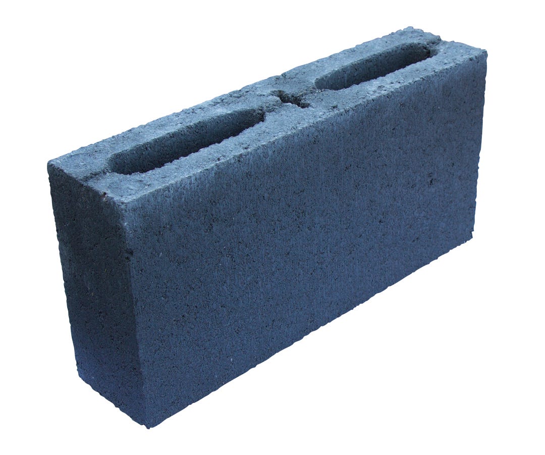 Cinder block - Hollow - 4 x 8 x 16