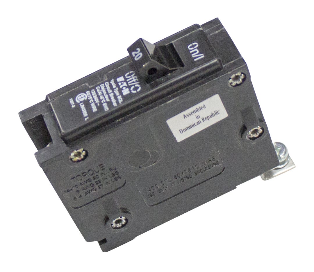 Circuit breaker double pole - type BQL