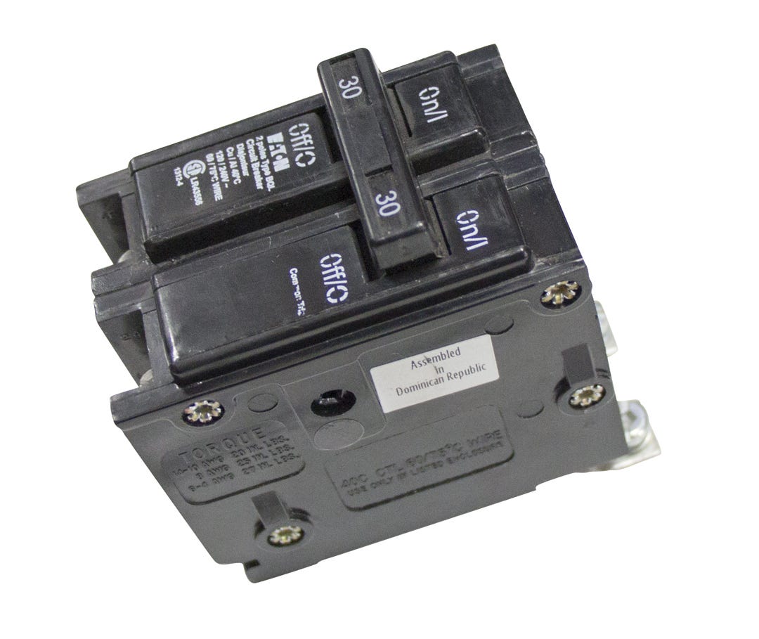 Circuit breaker double pole - type BQL