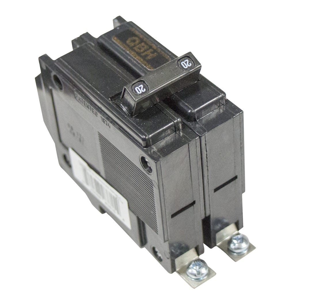 Circuit breaker double pole - type QBH