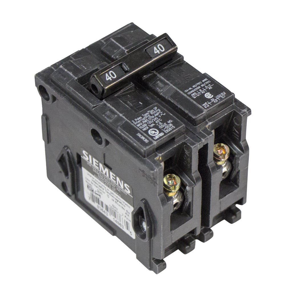 Circuit breaker ITE 2 poles