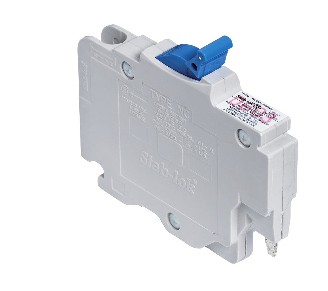 Circuit Breaker Single Pole Stab-Lok Plug-On