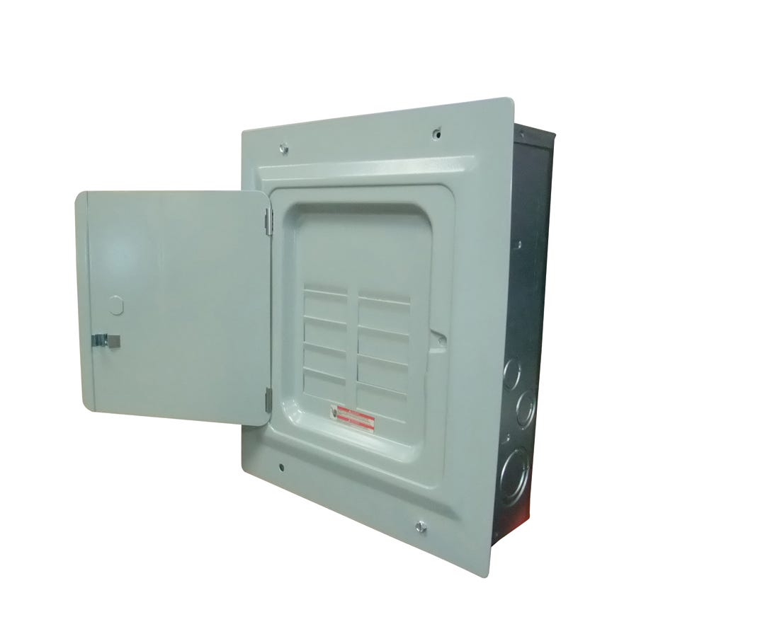 circuit main panel with 8 space
