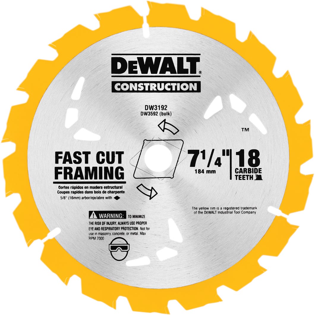 Circular Saw Blade Fast Cut Framing, General Purpose