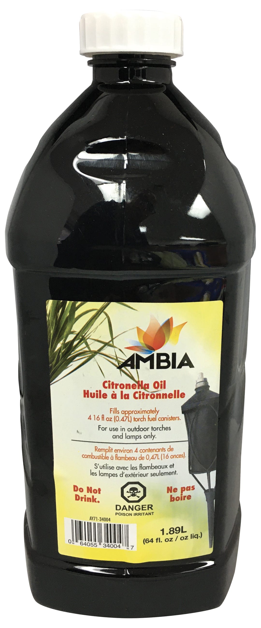 Ambia Citronella Oil, 1.89L